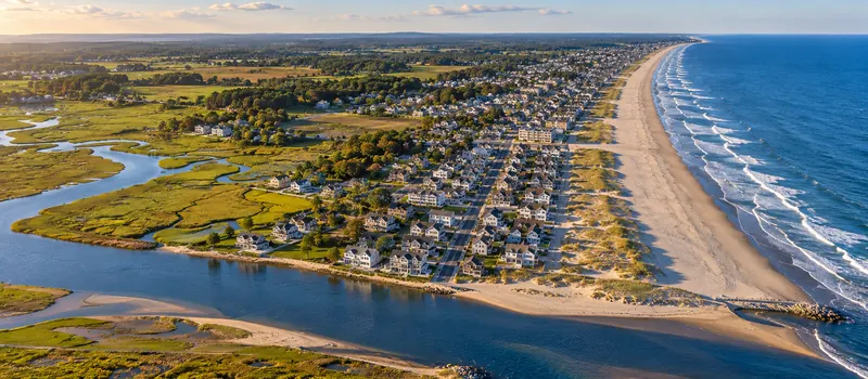 Aerial view of Salisbury, MA